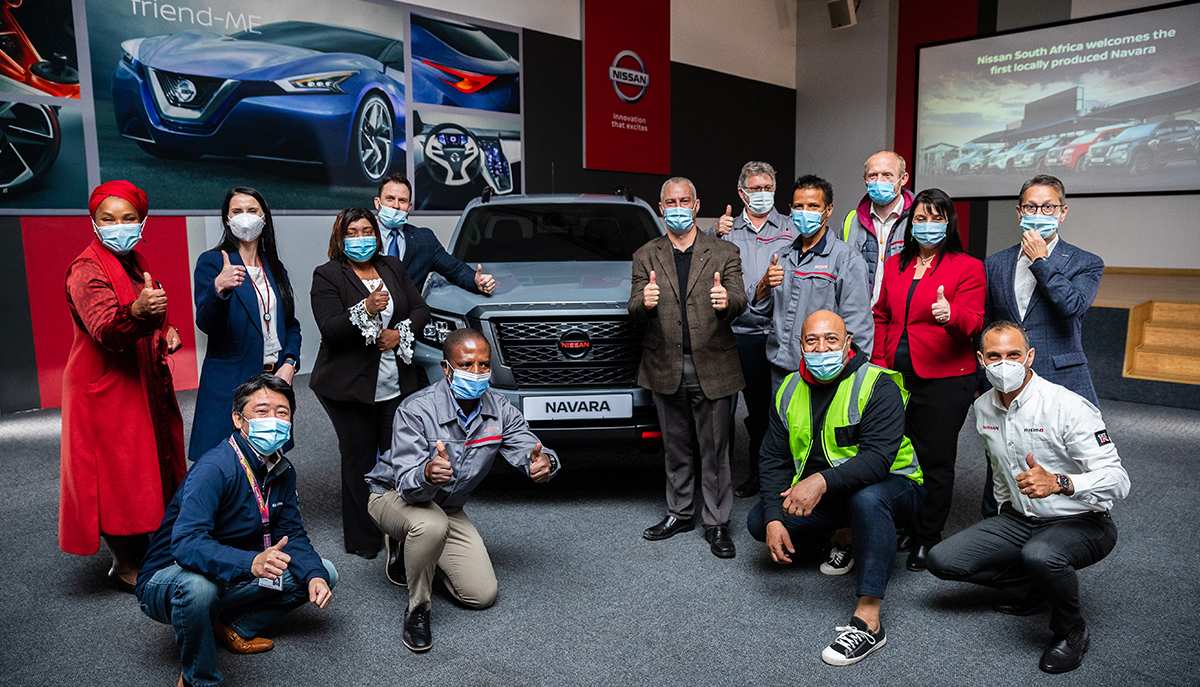 THE FIRST ALL-NEW NISSAN NAVARA ROLLS OFF THE LINE: BUILT IN AFRICA FOR AFRICA
