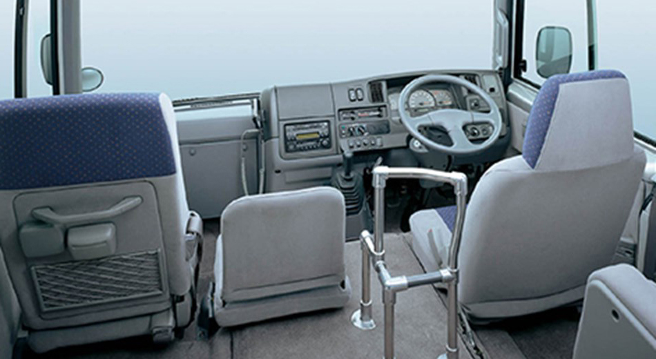 Spacious driver’s area-Vehicle Feature Image