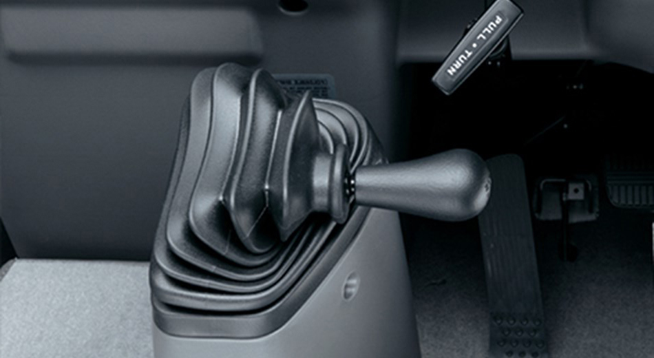 Folding shift lever-Vehicle Feature Image