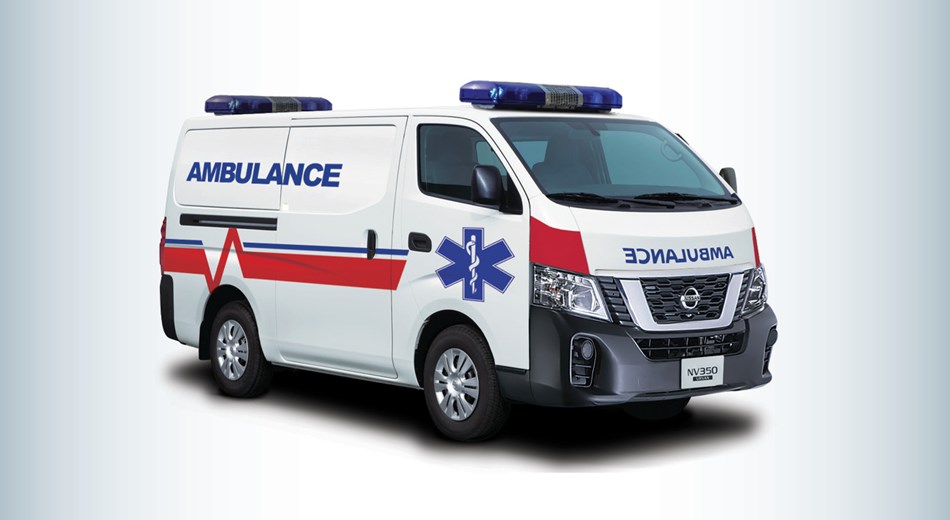 Nissan Urvan converted to an Ambulance